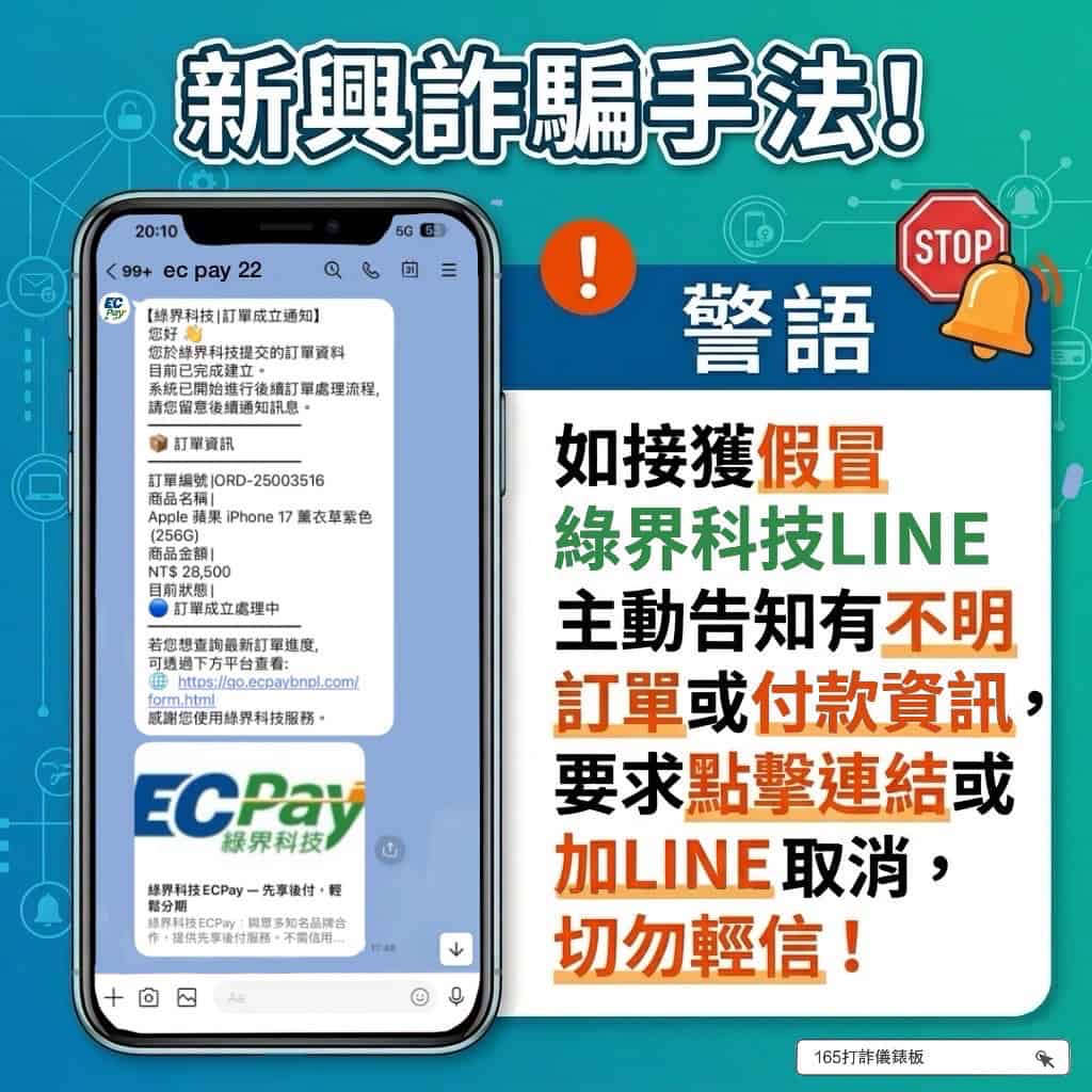 165 綠界防詐騙
