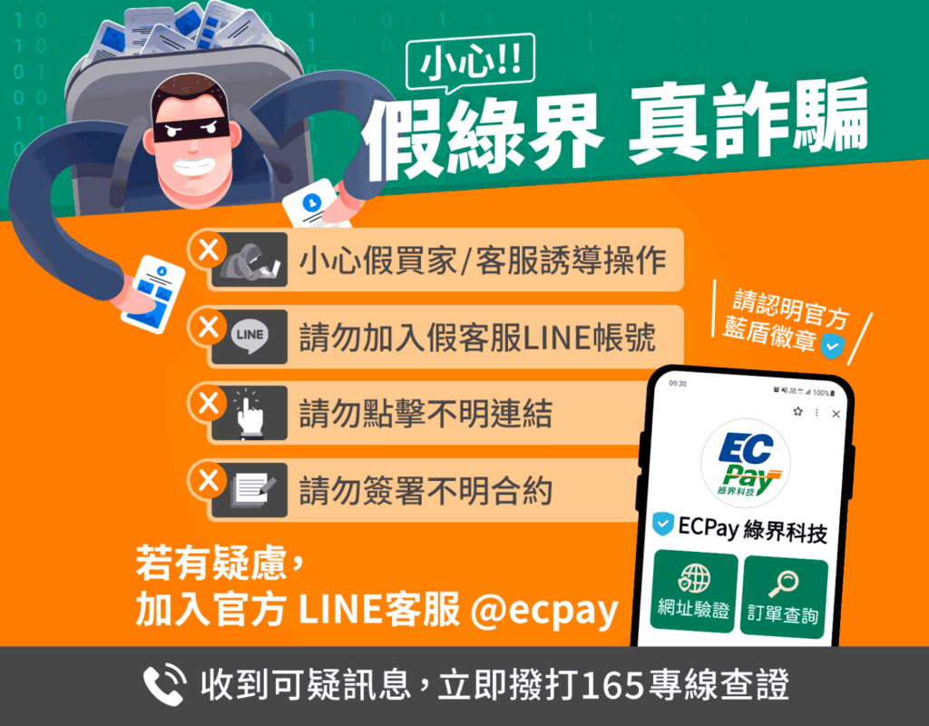 綠界防詐騙